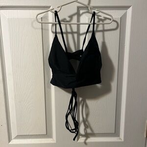 Black Swimsuit Top